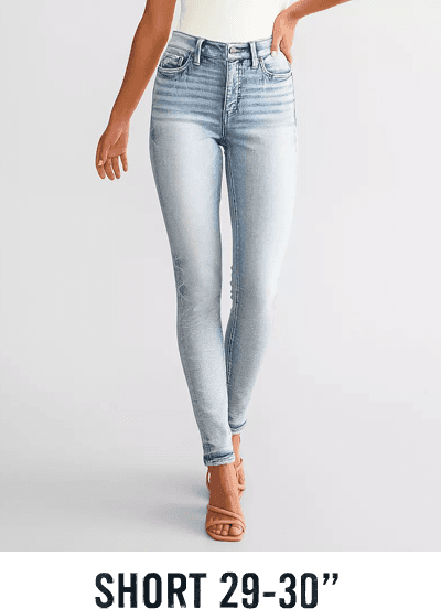 Women's Short Length Jeans
