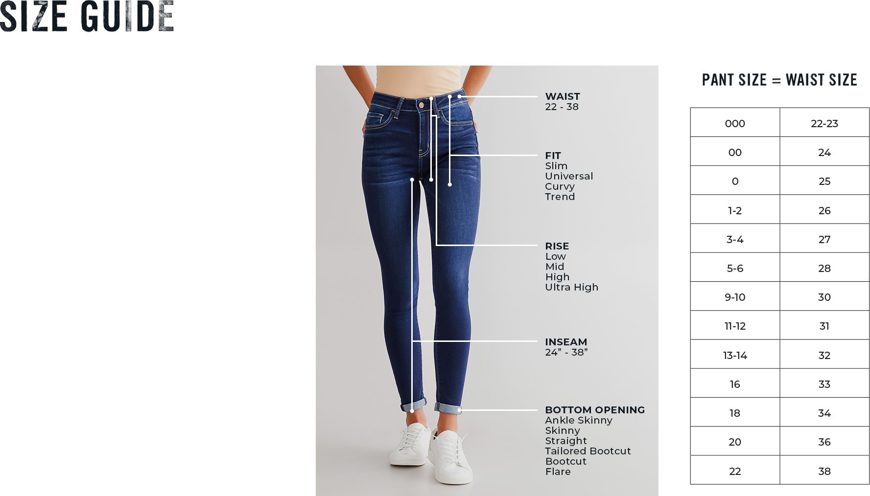 Women's Jeans Fit Guide | Buckle